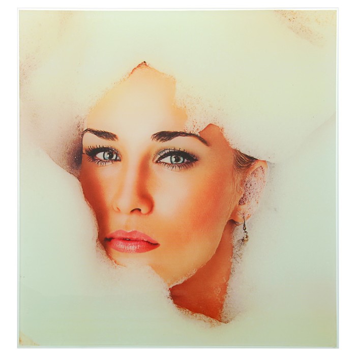 Картина для бани «Женщина в ванной», 30х30см