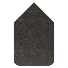 Лист притопочный угловой, антик бронза, сталь 1,2 мм, 109,5 х 70 см