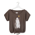 Футболка женская KAFTAN "Happy family", р-р 42-44, 100% хлопок Футболка женская KAFTAN "Happy family", р-р 42-44, 100% хлопок