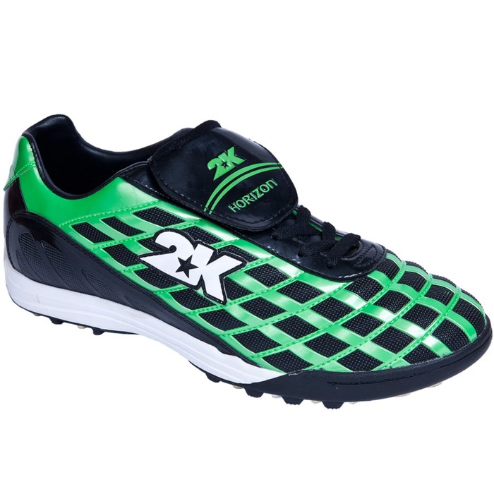 Бутсы футбольные 2K Sport Horizon turf, green/black, размер 44