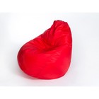 Кресло - мешок «Груша» большая, ширина 90 см, высота 135 см, цвет красный, плащёвка - фото 4512268