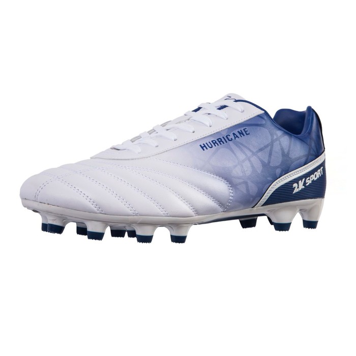 Футбольные бутсы 2K Sport Hurricane FG, white/royal, размер 39,5