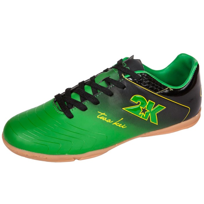 Бутсы футзальные 2K Sport Santos, green/black, размер 41