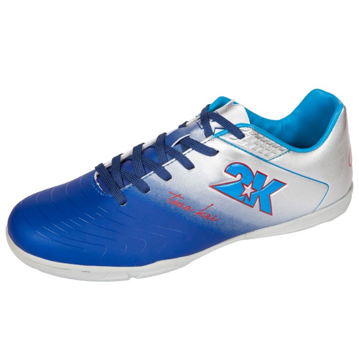 Бутсы футзальные 2K Sport Santos, navy/silver, размер 42