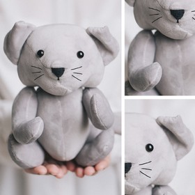 Мягкая игрушка «Плюшевый котик Вилли», набор для шитья, 18.5 × 22.8 × 2.5 см