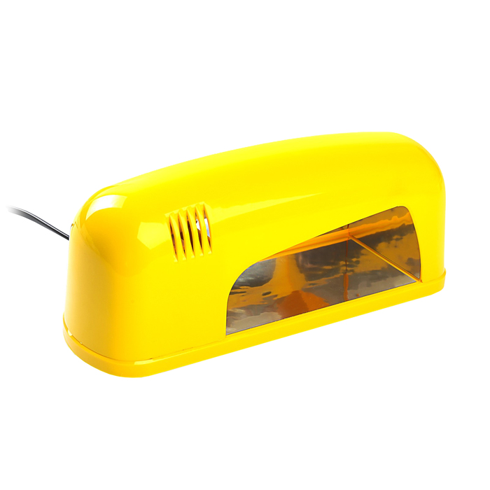 Лампа для гель-лака LuazON LUF-02, UV, 9 Вт, жёлтый