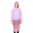 Raincoat-raincoat adult universal, color pink