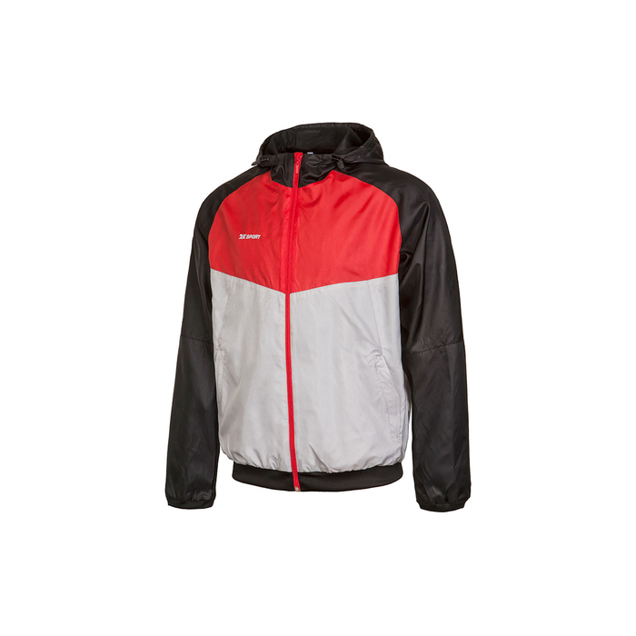 Ветровка 2K Sport Fusion, black/red/silver, L