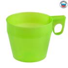 Mug 250 ml, nursery, plastic, color green