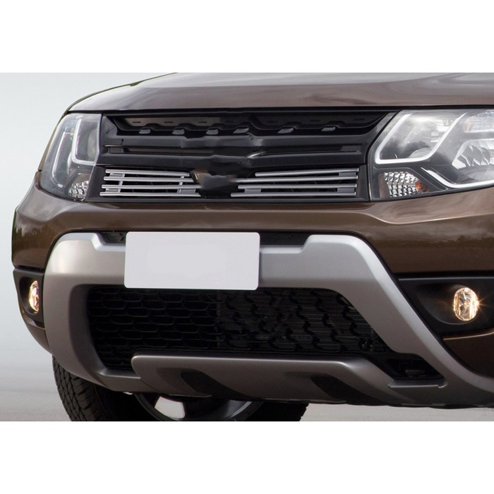 Решетка радиатора для Renault Duster 2015-, 2 части, G.4701.002