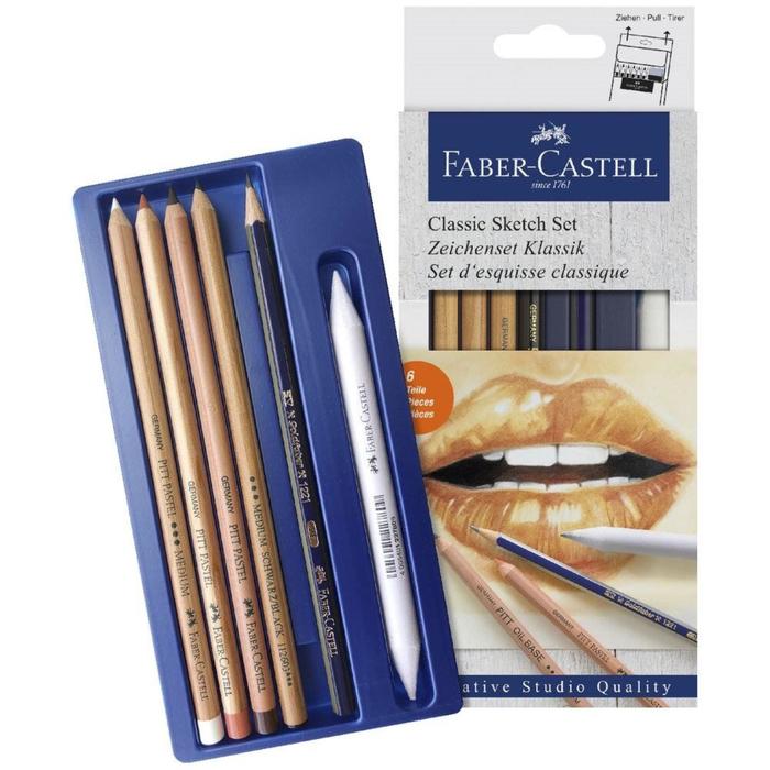 Набор художественный Faber-Castell &quot;Классический&quot; 7 предметов, к.к. 114004