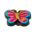 Handle children's KID button, 021, "Butterfly 1", rubber