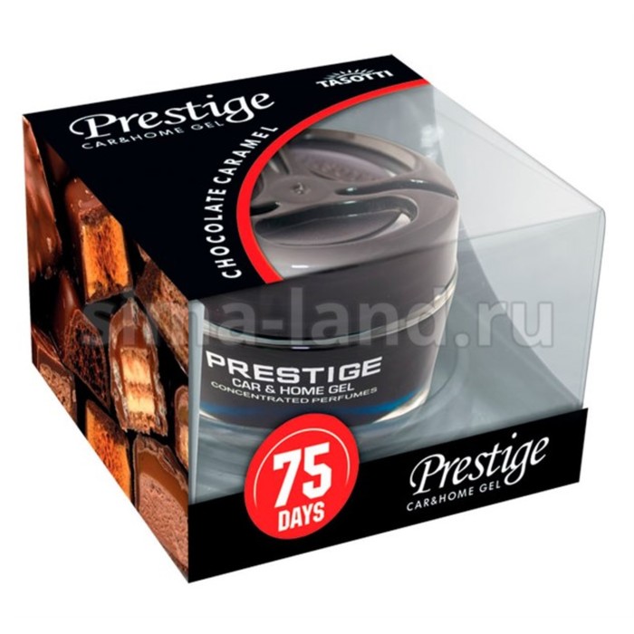 Ароматизатор TASOTTI, гелевый &quot;GEL PRESTIGE&quot;, Chocolate Caramel, 50 мл