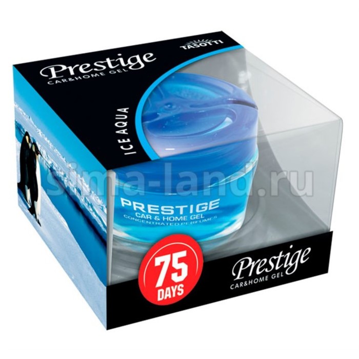 Ароматизатор TASOTTI, гелевый &quot;GEL PRESTIGE&quot;, Ice Aqua, 50 мл