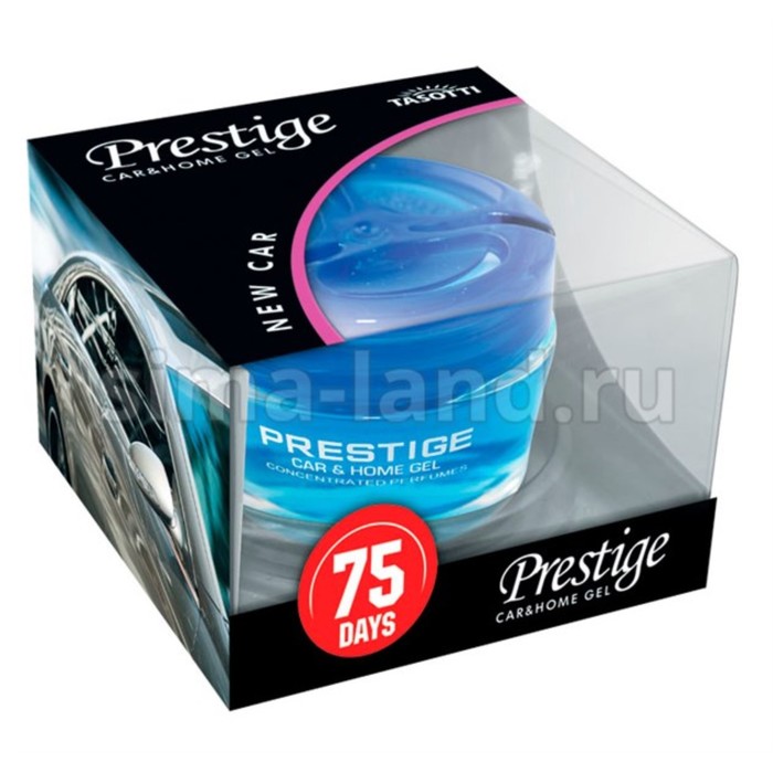 Ароматизатор TASOTTI, гелевый &quot;GEL PRESTIGE&quot;, New Car, 50 мл