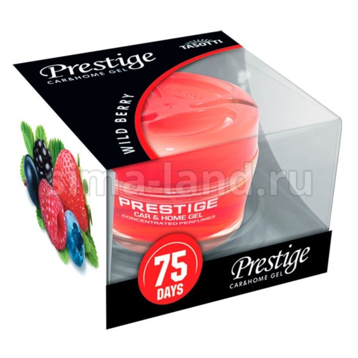 Ароматизатор TASOTTI, гелевый &quot;GEL PRESTIGE&quot;, Wild Berry, 50 мл