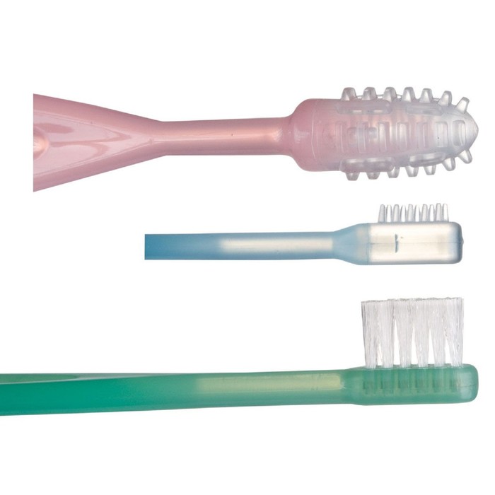 Зубная щетка для ребенка при резиновая oral b насадки для зубных щеток