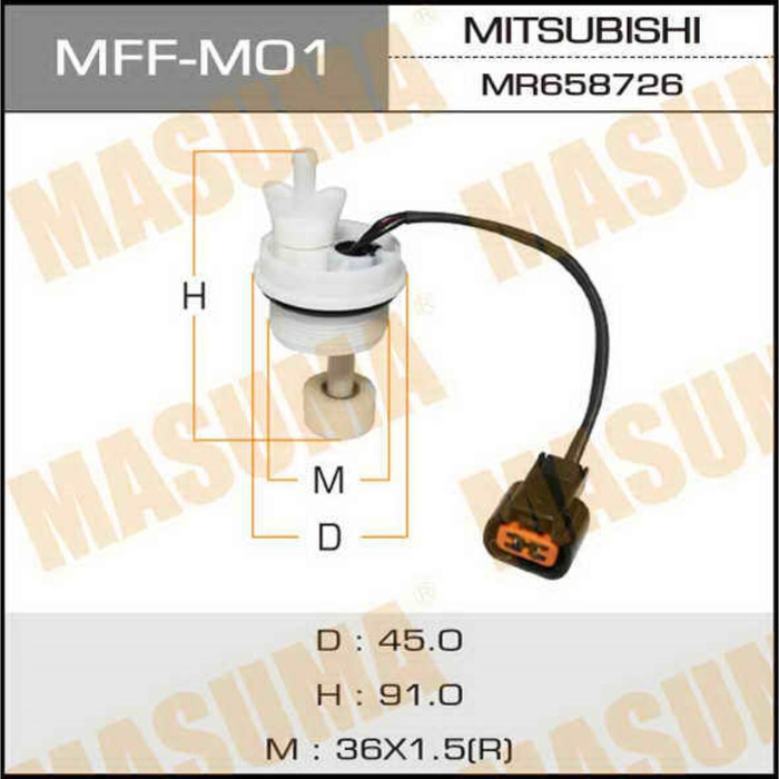 Датчик топливного фильтра  Masuma MFFM01