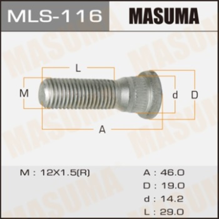 Шпилька  Masuma MLS116