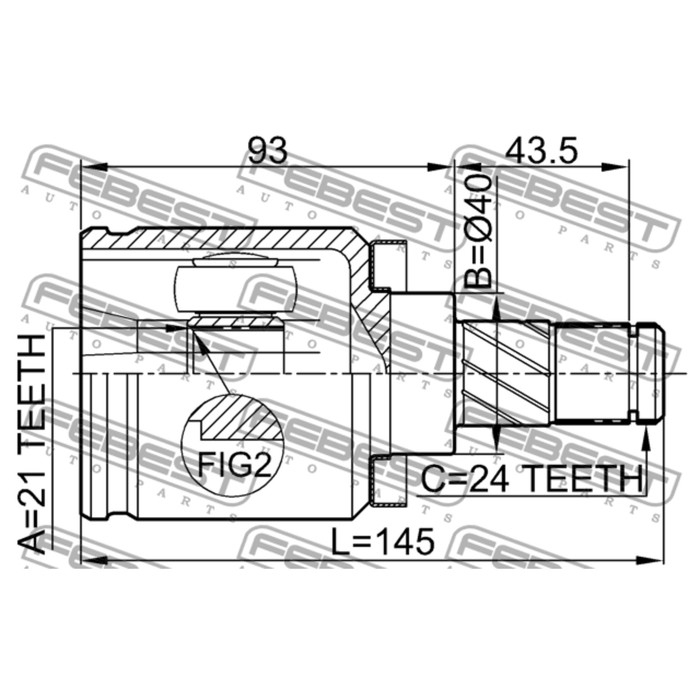 Внутренний 21. FEBEST шрус 0211-b15lh. Шрус FEBEST 0211-e11mt16. Шрус внутренний Nissan Almera II (02-12) 1.5 Kraft kt059216. Шрус 21-40-24 Ниссан Альмера н16.