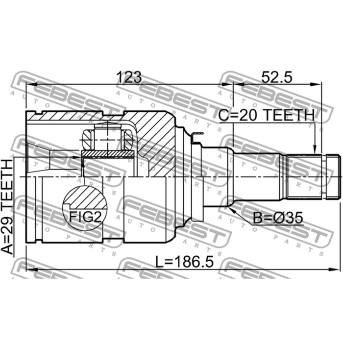 шрус внутренний размеры. шрус наружный ваз 2110 чертёж. шрус внутренний ваз 2110 чертеж. шрус febest арт. шевроле каптива шрус внутренний левый.