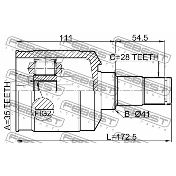 Внутренний 35. Шрус наружный FEBEST 28-56-35. Шрус наружный 35x59.5x30 FEBEST 1410-ista48. Шрус внутренний 35x42x29. Шрус внутренний 25x32x28.