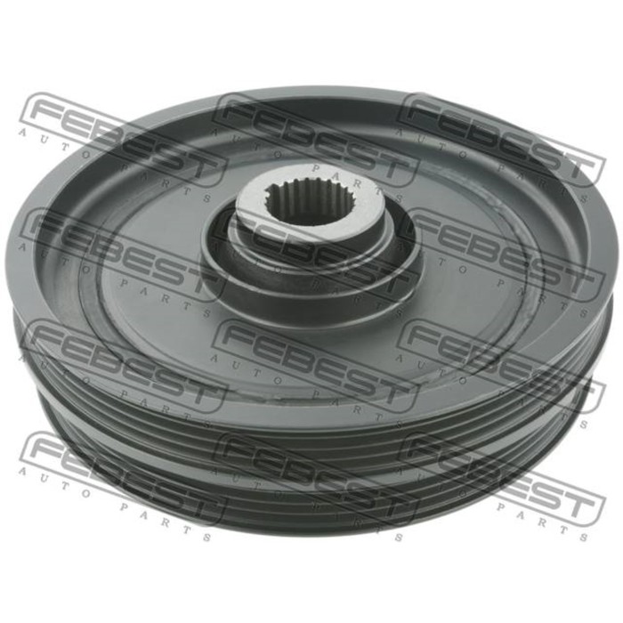 Шкив коленвала d16w febest hds-d16w