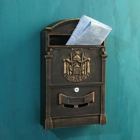 Ящик почтовый №4010В, старая бронза