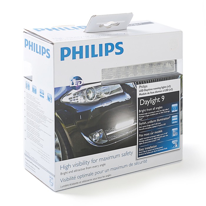 Дневные ходовые огни Philips Led DayLight9, 12 В, 12831 WLED 12V X1