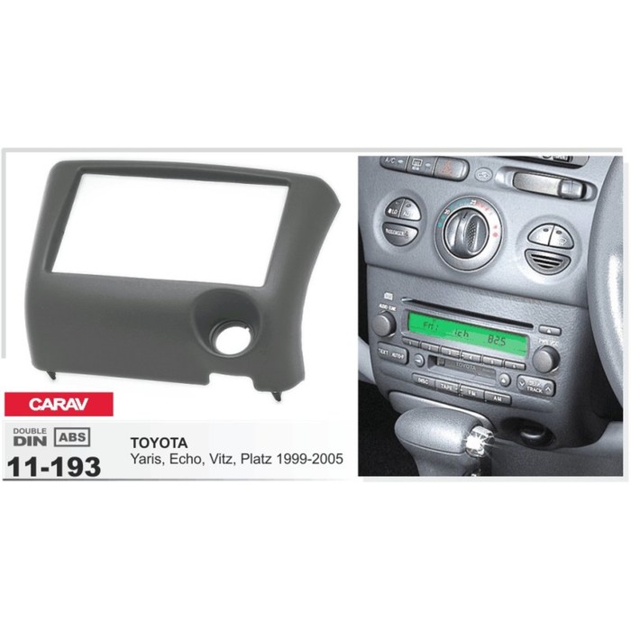 Рамка CARAV 11-193, Toyota Yaris, Echo, Vitz, Platz, 1999-2005