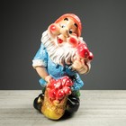 Копилка "Гном с мешком грибов" 21*22*40 см Копилка "Гном с мешком грибов" 21*22*40 см