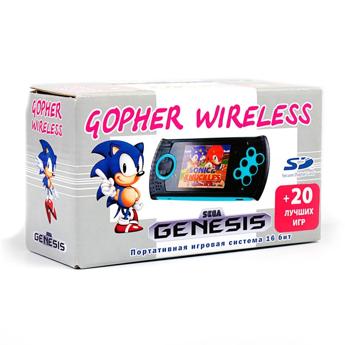 Genesis gopher wireless. Игровая приставка Sega Genesis Gopher Wireless LCD 2.8", ИК-порт, 20 игр, синяя. Игровая приставка Sega Genesis Gopher 2. Игровая консоль Sega Genesis Gopher Wireless. Игровая приставка Sega Genesis Gopher Wireless LCD.