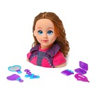 Кукла-манекен для создания причёсок «Карина» с аксессуарами - фото 425991