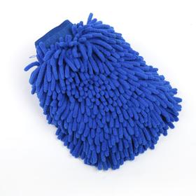 Варежка для мытья авто, микрофибра 24×19×4 см, микс 3119569