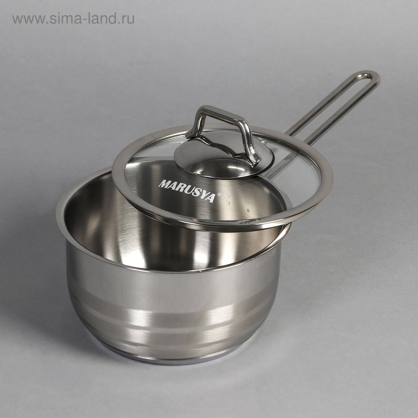 Ковш 1,5 л "Классика", d=14 см, h=8 см, капсульное дно, стеклянная ...