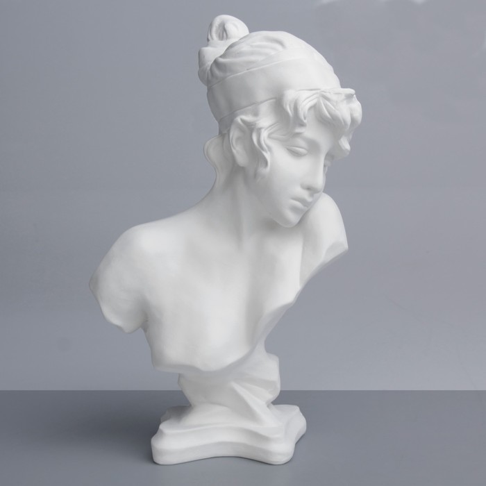 Гипсовая фигура. Известные люди: бюст Сафо, 25 x 13 x 42 см