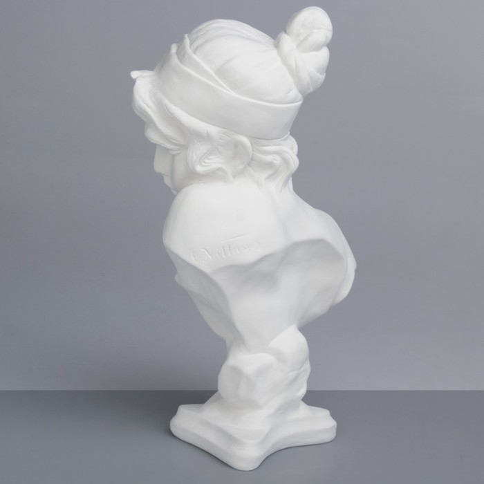 Гипсовая фигура. Известные люди: бюст Сафо, 25 x 13 x 42 см