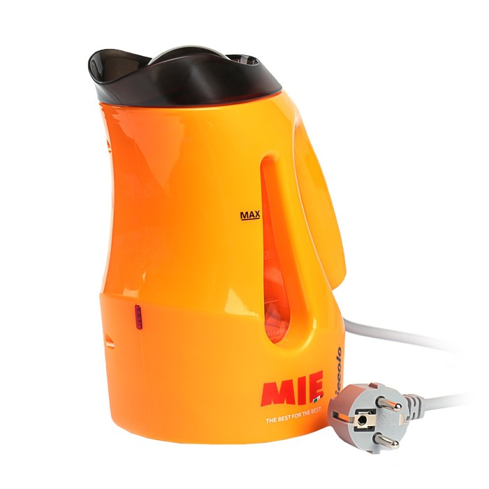 Отпариватель ручной MIE Piccolo, 1200 Вт, 0.5 л, 40 г/мин, оранжевый