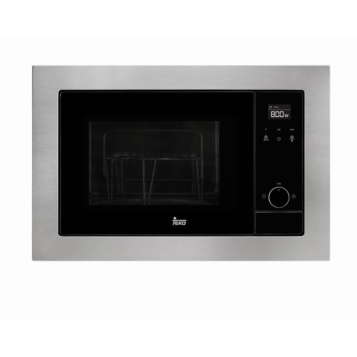 Микроволновая печь Teka MS 620 BIS, 20 л, 3 режима, 3 программы, черное стекло/серебристый