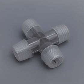 Коннектор для дюралайта 13 мм, 2W, Х - образный (5 шт)