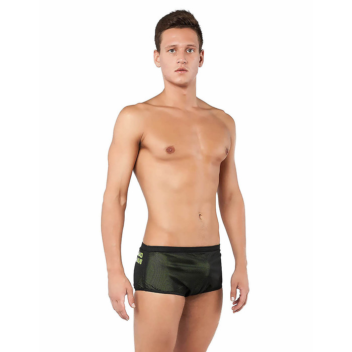 Тормозные шорты (плавки) DRAG SHORTS M0256 01 4 10W Reversible Unisex, S, Black/Green