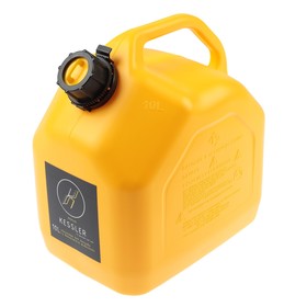 Канистра ГСМ Kessler premium, 10 л, пластиковая, желтая 3501248