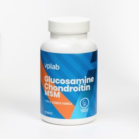 Глюкозамин хондроитин, хондропротектор для укрепления связок и суставов VPLAB Glucosamine Chondroitin MSM, 90 таблеток