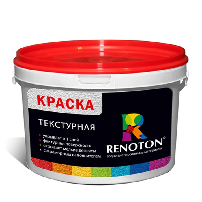 Краска ВДАК «RENOTON» текстурная, 25кг