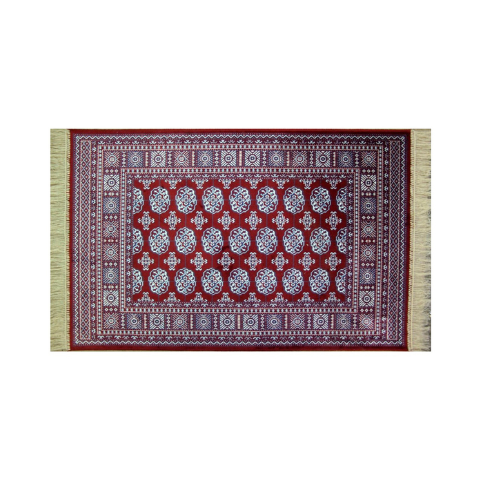 Прямоугольный ковёр Atex 184, 100 х 140 см, цвет red