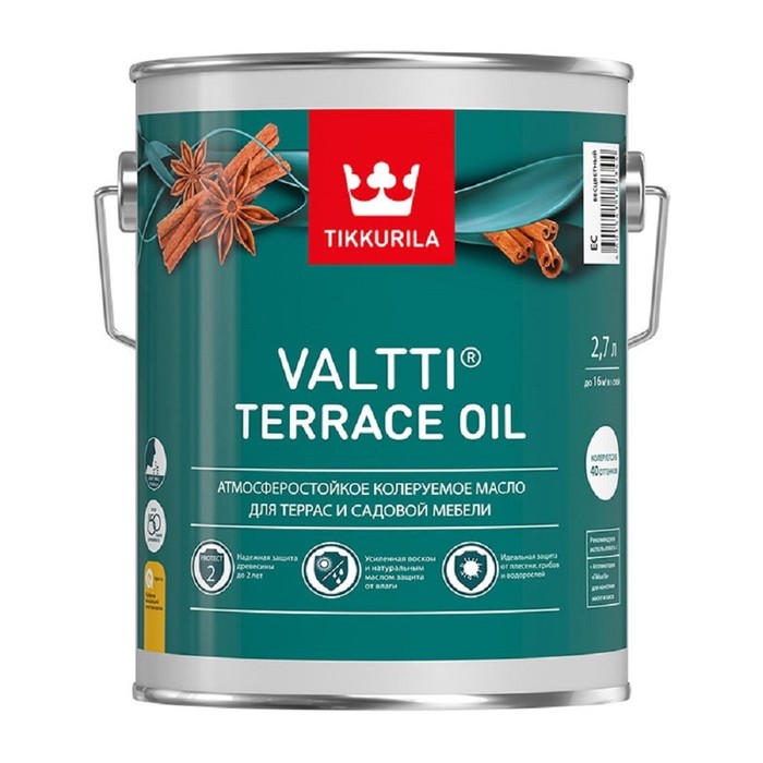 Масло для террас Valti Terrace oil EC Тиккурила 0,9л