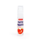 Гель-смазка TUTTI-FRUTTI OraLove Земляника, на водной основе, съедобная, 30 мл - фото 58405