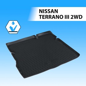 Коврик багажника RIVAL, Nissan Terrano 2014-н.в., 14108003 2607459