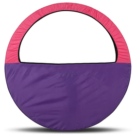 Чехол-сумка для обруча d=60-90см, цвет фиолетово-розовый