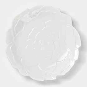 Тарелка обеденная Magistro «Роза», d=22,5 см